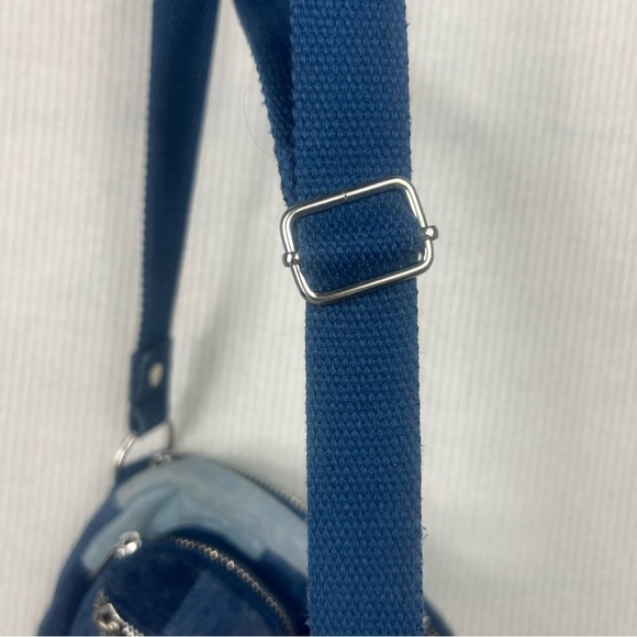 Small Denim Patchwork Purse Bag Adjustable - Picture 5 of 9